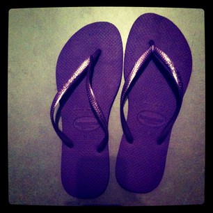 Paarse Havaianas